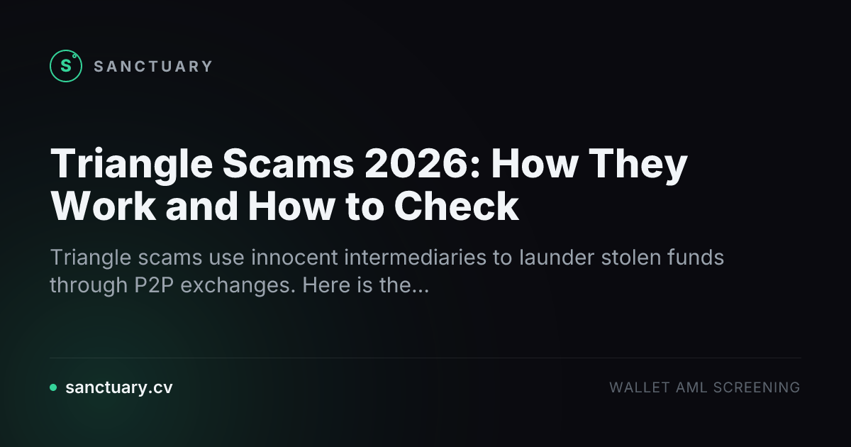 Triangle Scams 2026: How They Work and How to Check